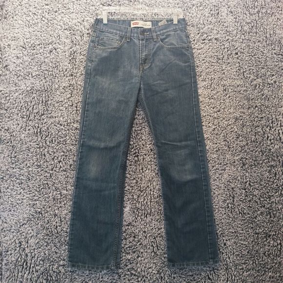 Levi's Other - Levi's 514 Jeans Men 18 Regular W29X L29 Denim Slim Straight Blue Med Wash